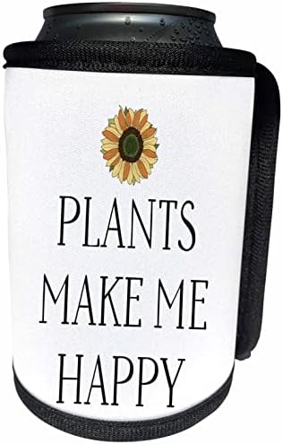 3дРоуз Эвадан - Забавни забележки - Растения, ме правят щастлив - Опаковки за бутилки-охладители (cc_355919_1)