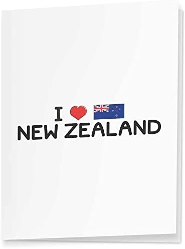 5 x опаковъчна хартия формат А1 I Love New Zealand/листове опаковъчна хартия (GI00062958)