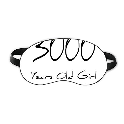 3000-годишно Момиче, на Възрастта на Сън Защита За Очите Мека Нощна Превръзка На Очите на Сивата чанта за Носене