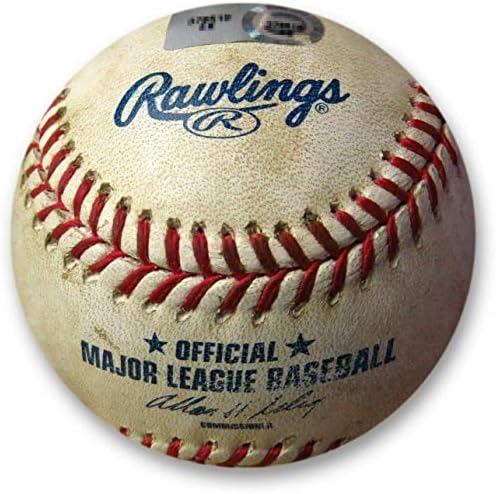 Лос Анджелис Доджърс - Сан Диего Падрес Използвана Бейзбол 04.09.2009 MLB Холограма играта MLB Използвани Бейзболни топки