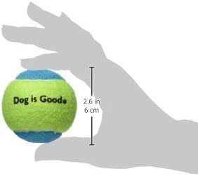 Тенис топки Dog is Good за кучета, 6 опаковки