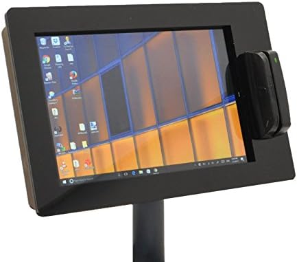 Комплект POS-павилион TABcare за таблет, базиран на Windows с прикрепен за четец за карти USB Swipe Поддържа Magtek Dynamag (VESA и монтиране на стена, MS Surface Pro 3).