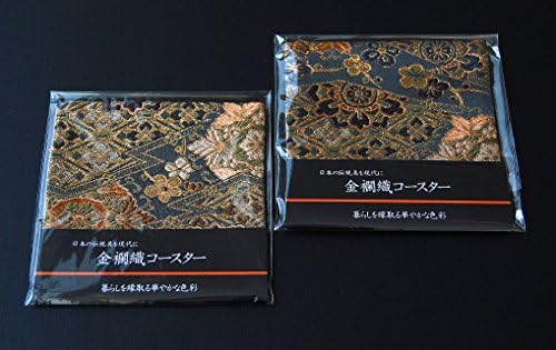 Поставка за кимона SHINSENDO от японската традиционна тъкан Kinran Комплект от 2 (Името на модела: Нисики)）