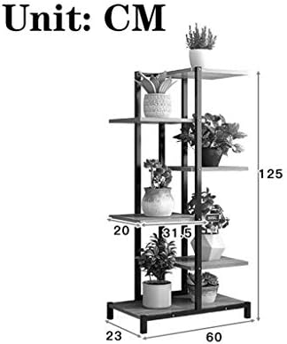 MTYLX Зелена Поставка За растенията, Поставка За цветя, Витрина, Стойка за Тераси, Стойка За Цветя, Саксии От Ковано Желязо За Хола, Многопластова Рафт за стайни растения, B