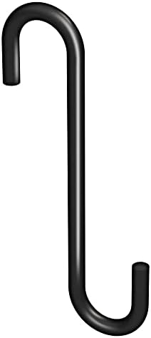 National Hardware N275-514 Модерен S-образна кука Малък, 4-3/4 инча, Черен