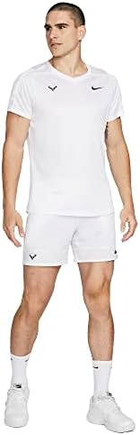Мъжки тенис тениска Nike Court Dri-FIT Rafa Challenger White DD8547-100 с къс ръкав