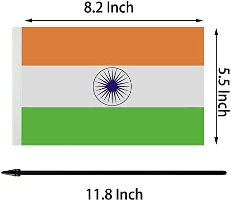 Тенис на Флаг за Приятелство САЩ, Америка и Индия, Тенис на Флаг Америка и Индия, Индийски Знамена За показване В стаята, Набор от настолни знамена Америка и Индия Twin-Малък Разход на флаг Америка и Индия