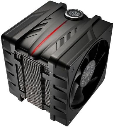Cooler Master V6 GT - Процесора охладител с два 120-мм PWM вентилаторите и 6 топлинна тръби (RR-V6GT-22PK-R1)