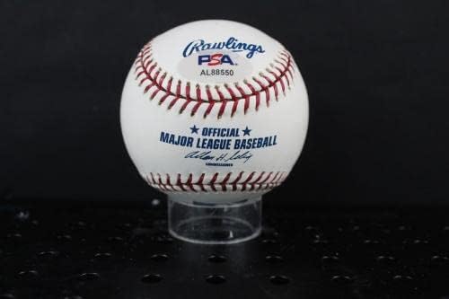 За Автограф Ли Томас (62 на всички звезди) в бейзбола Auto PSA/DNA AL88550 - Бейзболни топки с автографи