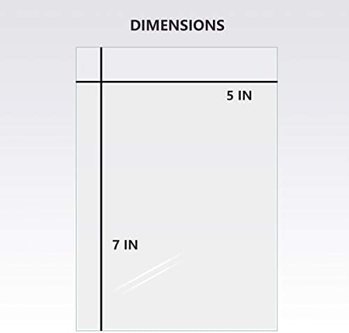 Подмяна на стъкла за рамки LaVie Home 5x7 (2) Този лист стъкло с висока разделителна способност, комплект от 2
