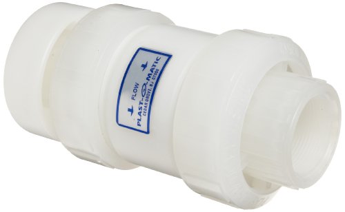 Вакуум Предпазен клапан от Полипропилен серия Plast-O-Matic VBS, За агресивни и Сверхчистых течности , 3 NPT Конектор