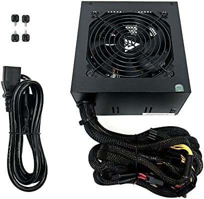 Захранване Apevia SPIRIT600W Spirit 600W ATX с 120-мм вентилатор с автоматично терморегулированием, ключ 115/230 В, с всички средства за защита