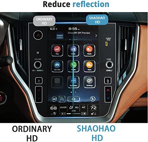 SHAOHAO за 2023 Subaru Ascent Защитно фолио за екрана 2023 Ascent Защитно фолио за екрана 11,6 инча, за 2023 Subaru Ascent, Премия, Onyx Edition, Лимитированная, Onyx Edition Limited, Туристическа Защитно фолио за екрана