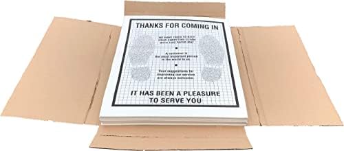 Автомобилен тампон за секс от еднократна хартия с пластмасово покритие AutoMat (опаковка от 500 броя)