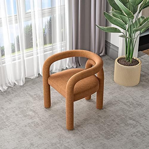 Козметично стол SXYMKJ Скандинавски Мебели за Всекидневна, Стол за почивка, Кът за стол с възможност за сгъване на облегалката, Кашмир диван, Стол за грим (Цвят: сив, размер: 1)Код
