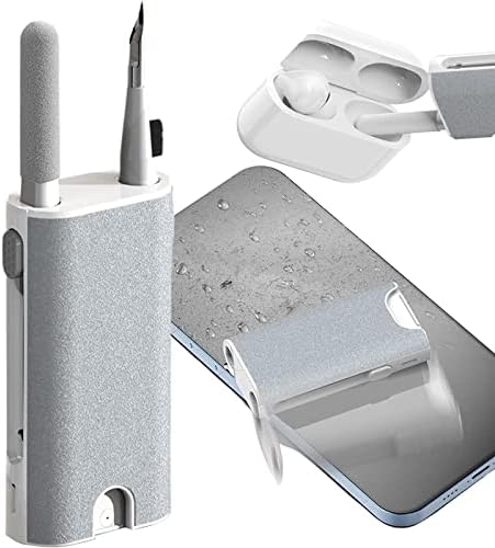 JZRH 5 в 1 Четка За почистване на слушалки, Набор от Инструменти за Почистване на камерата на Телефона си Таблетен компютър Лаптоп на екрана на телевизора Дръжка За Почистване на слушалки Q6 Комплект за почистване (с