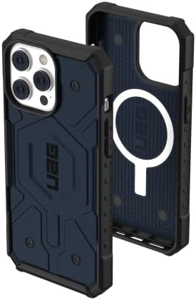 Калъф URBAN ARMOR GEAR UAG за iPhone 14 Pro Max 6,7 Pathfinder Mallard - Съвместим с защитен калъф MagSafe и защитен екран от закалено стъкло на премиум 6,7