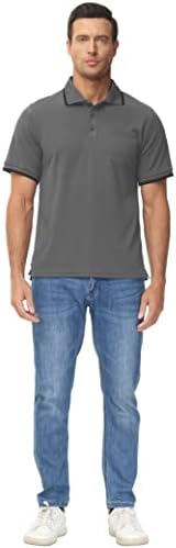 Мъжки Ризи Поло YuKaiChen Dry Fit, Тениски Топка за голф Tactical Performance с джоб