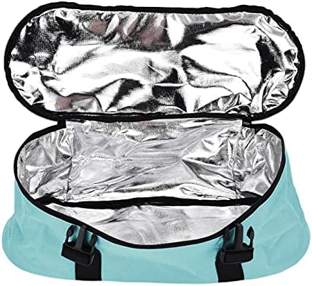 VTOSEN 2 в 1 Чанта за съхранение на барбекю на открито, Чанта-тоут за барбекю, Многоцелеви Походный Опаковъчен Органайзер, Преносима Чанта За съхранение, Подвижни Изолационен чанта, за нощуване на открито (Зелено)