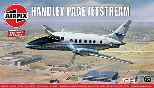 Airfix Реколта Класика Handley Page Jetstream 1:72 Набор от Пластмасови модели Военна Авиация A03012V, Асорти