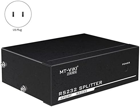 MT-RS104 Сериен RS232 Сплитер 1-4 RS232 Двухнаправленный Преминете Сплитер 4-1 с адаптер-приставка адаптер