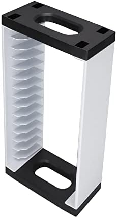 Кула за съхранение на игри за PS5/PS4/Xbox, Монтиране на стена, Шкаф За съхранение на видео игри, 14 CD или Blu-Ray Дискове, Игри на Притежателя, Кула за дискове