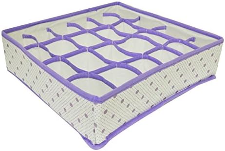 Упаковываемый Сгъваема Кутия За съхранение на Гардероб Orfanizer за Сутиени, бельо и Чорапи (Комплект от 3), Светло розово