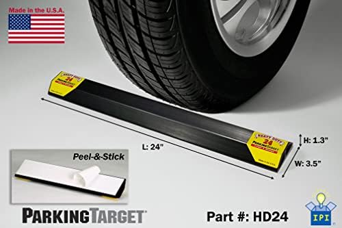 PARKING TARGET HD24 20-Pack: Средство за помощ при паркиране в пожарном отделение / камион, сверхмощное, лесен за инсталиране, откручивании и приклеивании - изисква се само на 1 бр. на автомобил, предназначен за транзитно