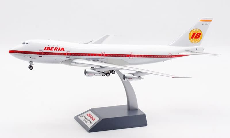 Полети на авиокомпания Iberia Airlines за самолети Боинг B747-200 ЕО BRQ 1/200, НАПРАВЕН ПО поръчка, Готова модел