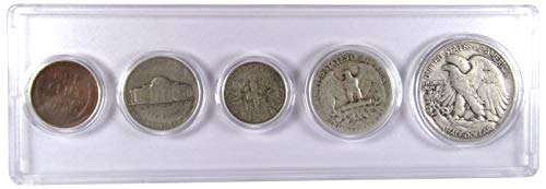 Набор от 1946 година на Издаване 5 Монети в добро или Подобрено състояние Коллекционный Подаръчен Комплект