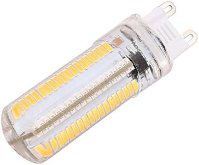 X-DREE 200-240 v Led лампа с регулируема яркост Epistar 152SMD-3014 LED G9 Топло Бяло (200-240 v led лампа Lámpara de bombilla с регулируема яркост Epistar 152SMD-3014 LED G9 BLANC-O cálido