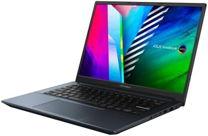 Най-новият лаптоп на ASUS VivoBook Pro 14 2.8 K OLED Тънък от ASUS 2022, Intel Core i5-11300H Тигър Lake, 16:10 400 нита, 133% удобна технология за по Pantone, 8 GB ram, 1 TB PCIe SSD, Harman/Kardon, КБ с подсветка,