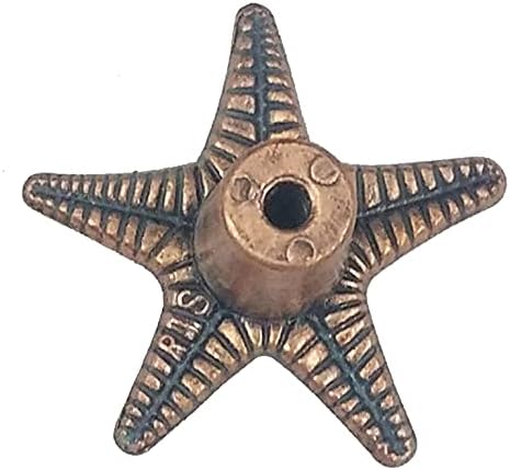 1 Дръжка чекмедже от колекцията на Крайбрежните морски звезди с Медна патина