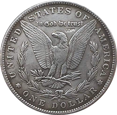 Монети Долара Морган САЩ 1887-ТЕ години на Копие COPYSouvenir Новост Монета, Монета за Подарък
