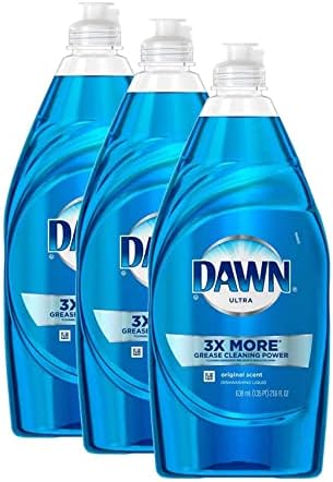 Течен сапун за миене на съдове Dawn EZ-Преса Ultra с оригинален аромат, 14,7 течни унции