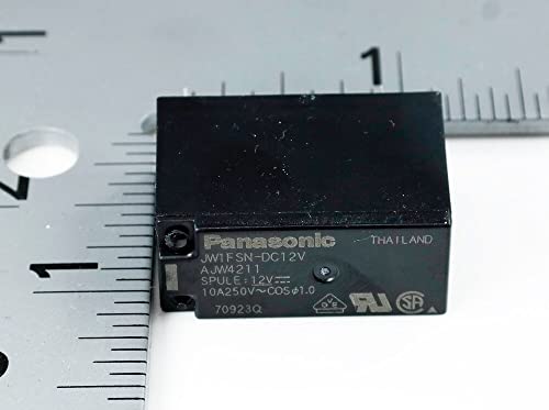 2 бр. миниатюрни релета на печатна платка JW1FSN-DC12V SPDT 10A при 250 vac и 12 vdc