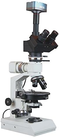 Радикалният Професионален Тринокулярный Поляризационен Микроскоп Падащата светлина с 5-Мегапикселова камера