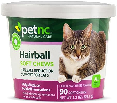 PetNC Natural Care Кичури вълна са Меки за Дъвчене за котки, 90 грама