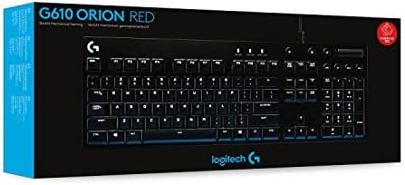 Ръчна Детска Клавиатура Logitech G610 Orion с Червена подсветка
