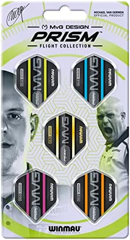 Колекция Winmau Michael Van Gerwen MvG Design Prism Dart Flight Collection