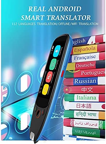 TFIIEXFL Преводач езици в реално време, 112 Езици Самостоятелен Офис Училищен Скенер за пътуване Дръжка За превод и Речник на Цифрово устройство за четене на Корана (Цвят: черен-Jojo ' s Bizarre Adventure1)