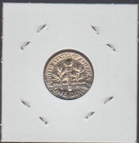 1987 P Roosevelt (1946 г. - до момента) Десятицентовый скъпоценен камък, не циркулировавший на монетния двор на САЩ