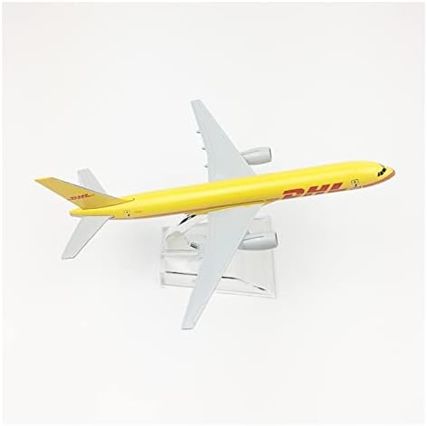 Модели на самолети 16 см Самолет Подходящ за Boeing B757 DHL Модел Самолет Умален Модел на Сградата Колекция от Модели на Самолети с Поставка Графичен дисплей