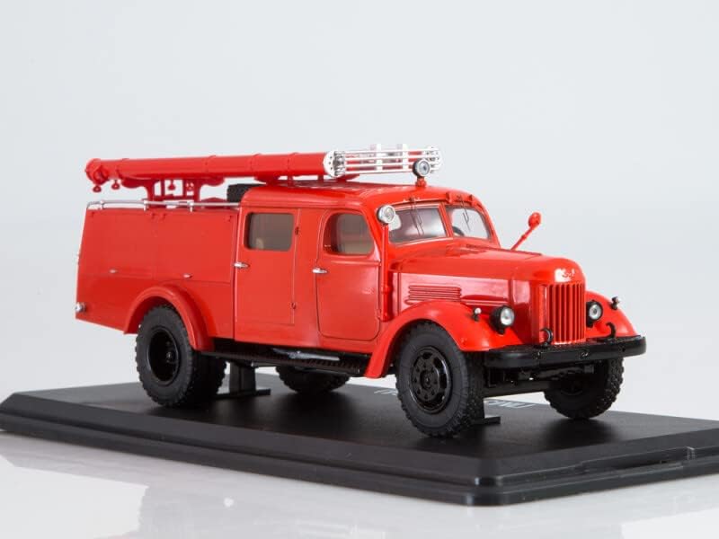 Мащабни модели на Start СССР, Руската ПОЖАРНАТА ЗИС-50 ПМЗ-17 (164) 1/43 ABS Камион Отбор модел