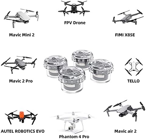 Стробоскоп YueLi Бързи Флаш Сигнална лампа Дрона Предупредителен индикатор за Осветление Нощно Съвместим с Autel Robotics Evo 2/FIMI X8SE/DJI Mavic Mini/Mini 2/Mini SE / Air2/Air2S/Mavic 2/FPV