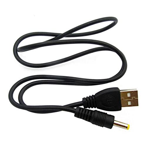 Yiexson 1 бр. Кабел с дължина 0,8 m е Подходящ за PSP 1000 2000 3000 USB конектор за зареждане, Кабел за зареждане C 1A 4,0x1,7 мм Жак захранване 5 В G4J7 за зареждане на до