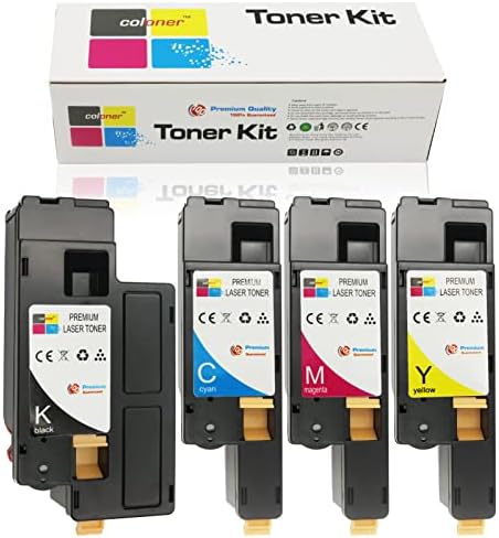 Касета с тонер Coloner 6010N Рециклирани 106R01630 106R01627 106R01628 106R01629 за принтери Xerox Phaser 6010 6000 6010N WorkCentre 6015 6015V/B 6015V/N 6015V/NI с най-висока доходност на страници 4 Опаковки CMYK