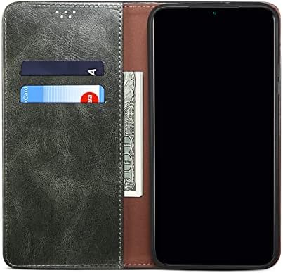 Калъф за мобилен телефон, калъф-джобен формат, Съвместим с Честта Magic4, Панти чанта-портфейл 2 в 1 с държач за карти, една Чанта-портфейл премиум-клас изкуствена кожа с функция