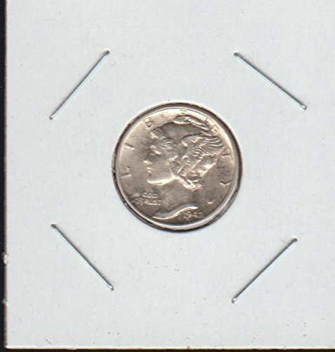 1942 Крилат главата на Свободата или Меркурий (1916-1945) Изборът за десет цента За непреработени детайли