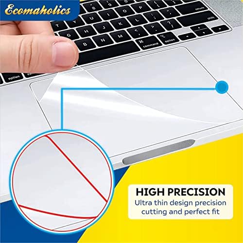 (2 броя) Защитно покритие тъчпада на лаптопа Ecomaholics за Samsung Chromebook 4 Chrome OS-11,6 инча, Прозрачно Защитно фолио за тракпад, Устойчиво На надраскване и Пръстови отпечатъци